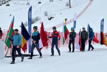 "Şahdağ" Beynəlxalq Xizək Alpinizmi yarışı start götürdü - FOTOLAR