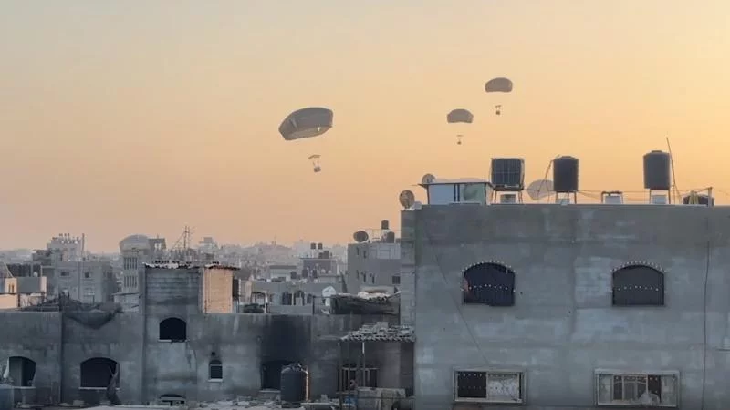 İordaniya Qəzzaya humanitar yardım göndərdi 