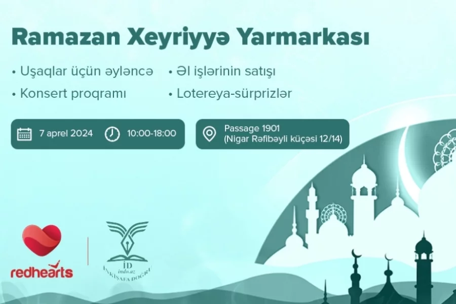 Birlik, bərabərlik və paylaşım: Ramazan xeyriyyə yarmarkası 