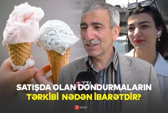 Satışda olan dondurmaların tərkibi nədən ibarətdir? 