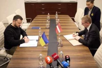 Ukrayna və Latviya təhlükəsizlik sazişi imzaladı 