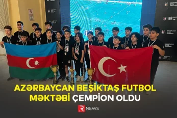 Azərbaycan Beşiktaş Futbol Məktəbi çempion oldu - FOTO / VİDEO