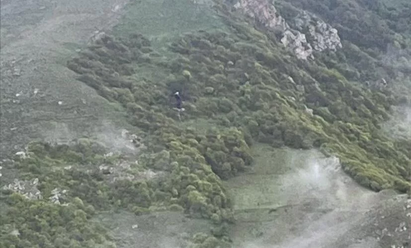 Helikopter qəzasında həlak olanların birinin cəsədinin FOTOsu yayıldı