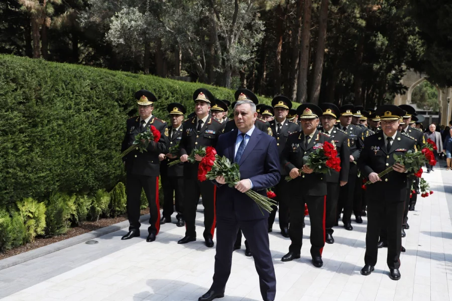 Dövlət Xidmətində Ulu Öndərin xatirəsinə həsr olunan tədbir keçirilib - FOTOLAR