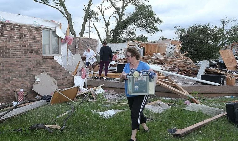 ABŞ-da tornado: Ölənlər var