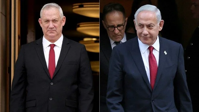 Netanyahu Gantz və Eisenkot mübahisə etdi 