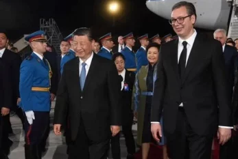 Çin prezidenti Serbiyada 