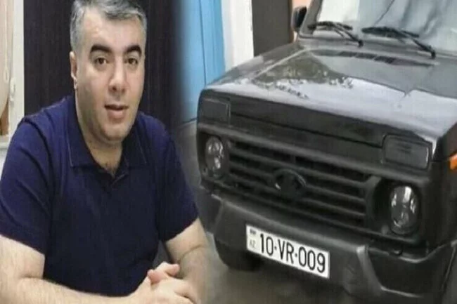 Rəşad Dağlının qətl törətdiyi avtomobil satışa çıxarıldı 