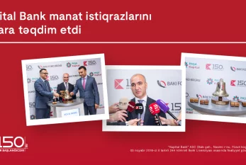 Bakı Fond Birjasında Kapital Bank-ın manat istiqrazları “Açılış zəngi” ilə bazara təqdim olundu