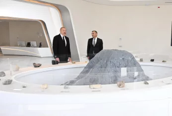 Prezident Palçıq Vulkanları Turizm Kompleksinin açılışında iştirak edib - FOTO