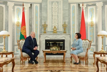 Spiker Belarus Prezidenti ilə görüşüb 