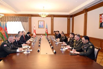 Azərbaycan-Gürcüstan hərbi əməkdaşlığı müzakirə edildi – VİDEO