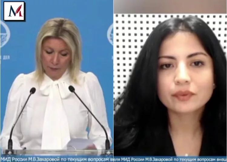 Zaxarova azərbaycanlı jurnalistə nələr dedi? – VİDEO