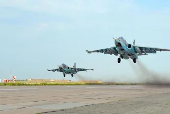 Su-25-lərimiz havaya qaldırıldı - Video