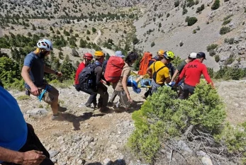 Yıxılan alpinist həyatını itirdi 