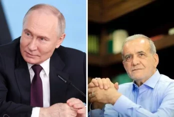 Putin Pezeşkianı rəsmən BRİKS sammitinə dəvət edib