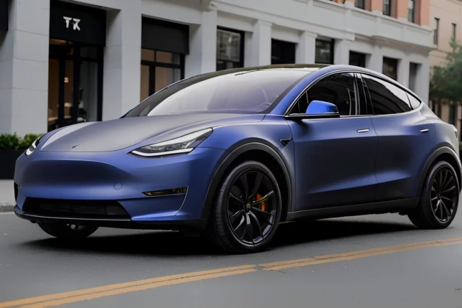 Yenilənmiş Tesla Model Y-nin fotoları "sızdırıldı" 