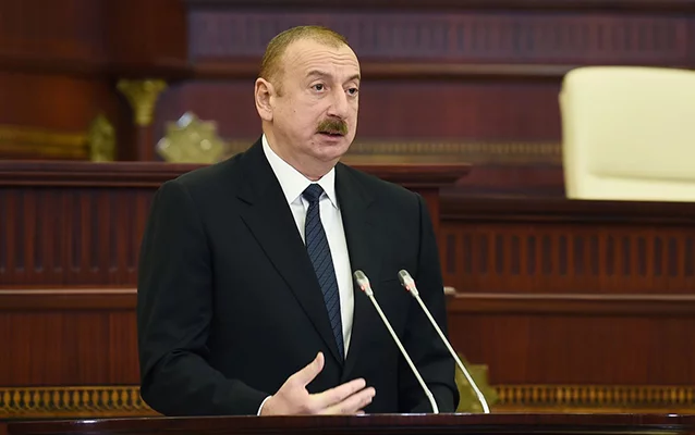 İlham Əliyev VII çağırış Milli Məclisin ilk iclasında iştirak edir 