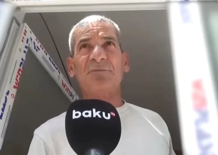 Zəlzələdə başına gələnləri danışdı: “İş gördüyüm yerdə ayağımın altı getdi” – VİDEO