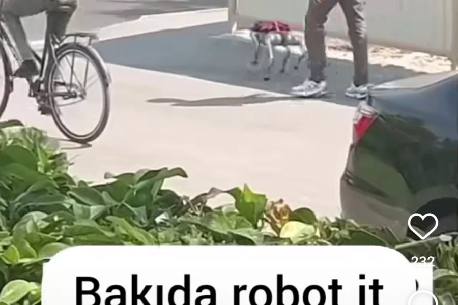 Bakıda robot it sahibi ilə... - ANBAAN VİDEO