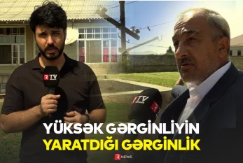 Yüksək gərginliyin yaratdığı GƏRGİNLİK - VİDEO