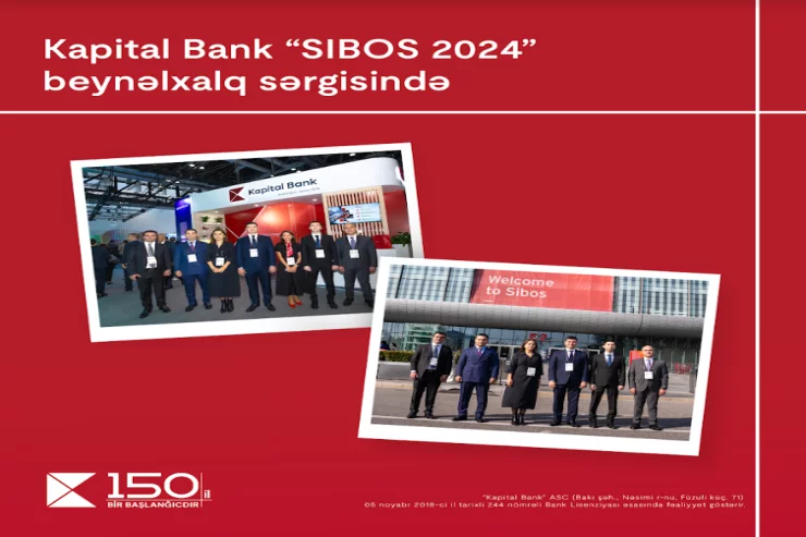 "Kapital Bank" “SIBOS 2024” beynəlxalq sərgisində 