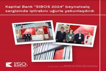 "Kapital Bank" “SIBOS 2024” beynəlxalq sərgisində iştirakını uğurla yekunlaşdırdı 