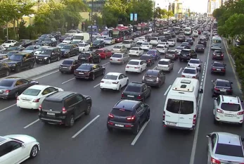 Bakıda tıxac olan yollar açıqlanıb - SİYAHI