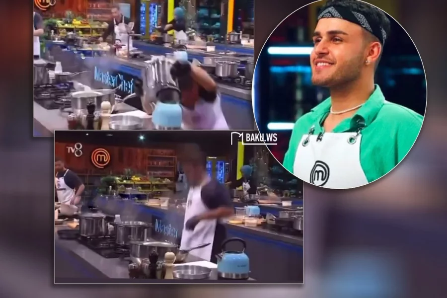 "MasterChef Türkiye"də qaynar qazan iştirakçının üzərinə aşdı - ANBAAN GÖRÜNTÜ