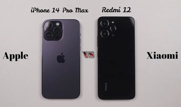 "iPhone"a bənzəyən REDMI 12-dən - Yeni loqo