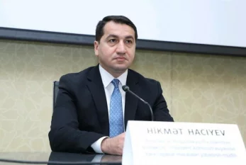 Hikmət Hacıyev: Təəssüf ki, Ermənistan COP29-da iştirak etmir