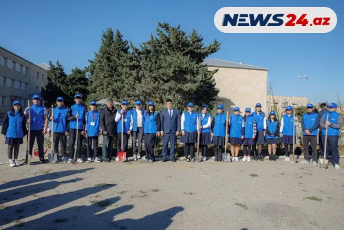 Liatris Holdinq növbəti ağacəkmə aksiyasını həyata keçirib - FOTO/VİDEO