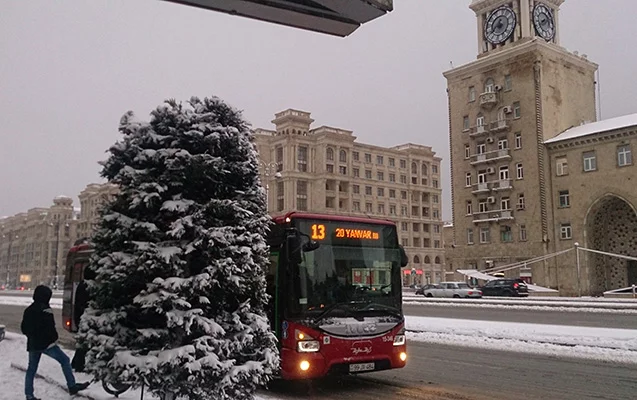 Bakıya 2-ci qar dalğası gəlir 