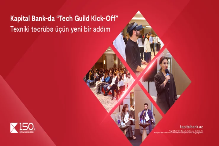 Kapital Bank-da “Tech Guild Kick-Off” 