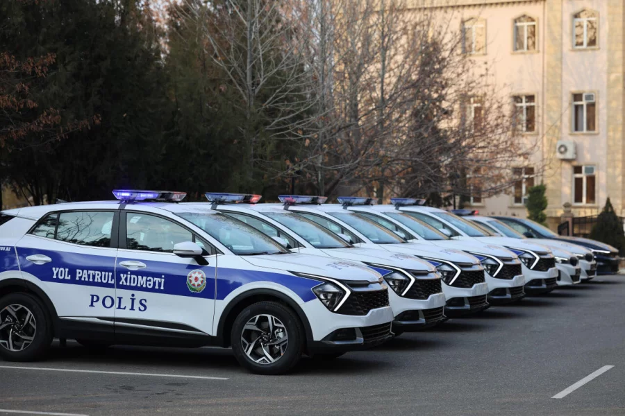 Polis orqanlarına yeni avtomobillər verildi - FOTO