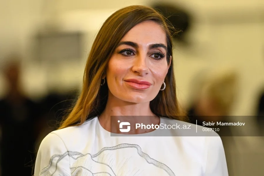 Arzu Əliyeva "TAĞIYEV: ÇAR" filminin təqdimatda 